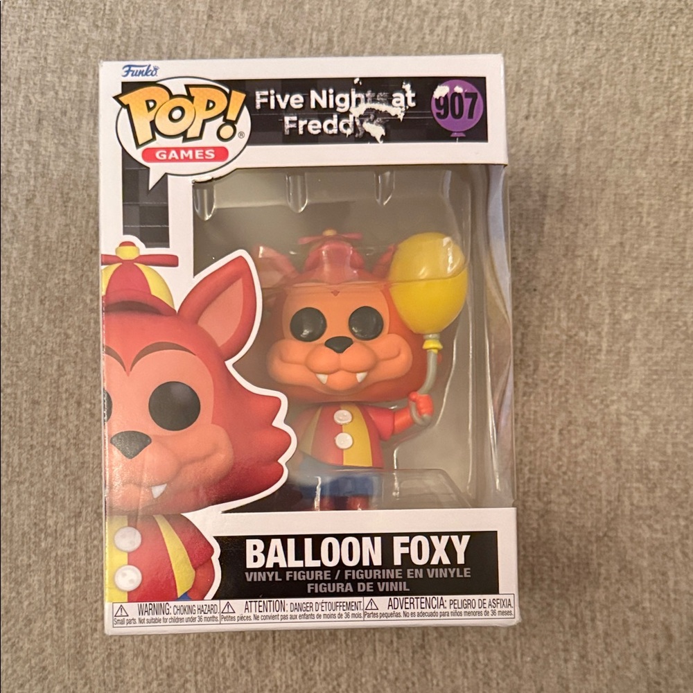 Funko Pop! Balloon Foxy - Red and Yellow
